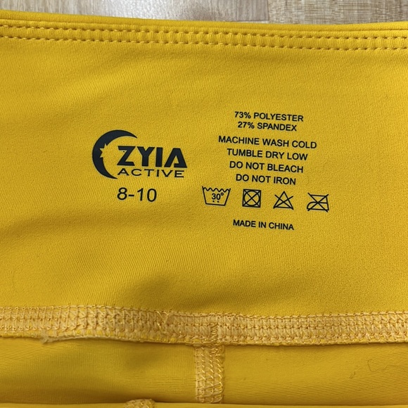 Zyia Active 2 Piece Set Daffodil Large - Picture 6 of 14